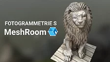Meshroom - jednoduchý 3D scan objektu pomocí fotogrammetrie